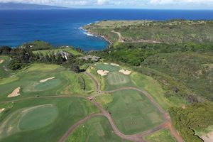 Kapalua (Plantation) 11th Side Aerial